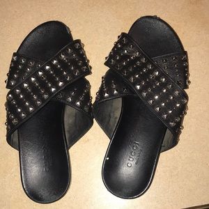Gucci studded sandals
